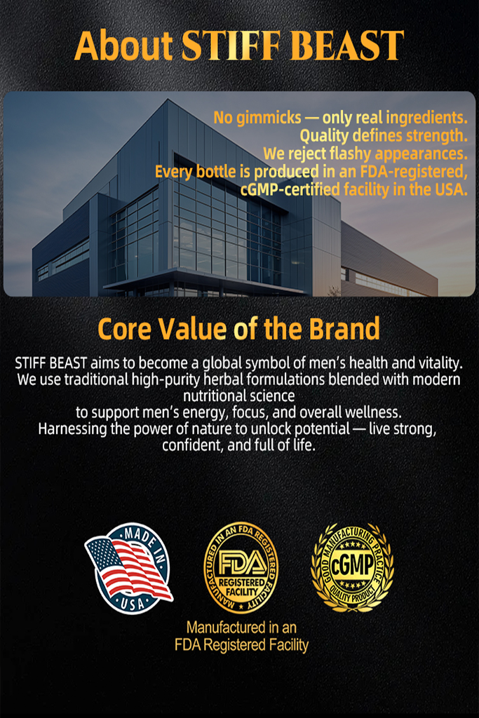 STIFF BEAST Manufacturing Process